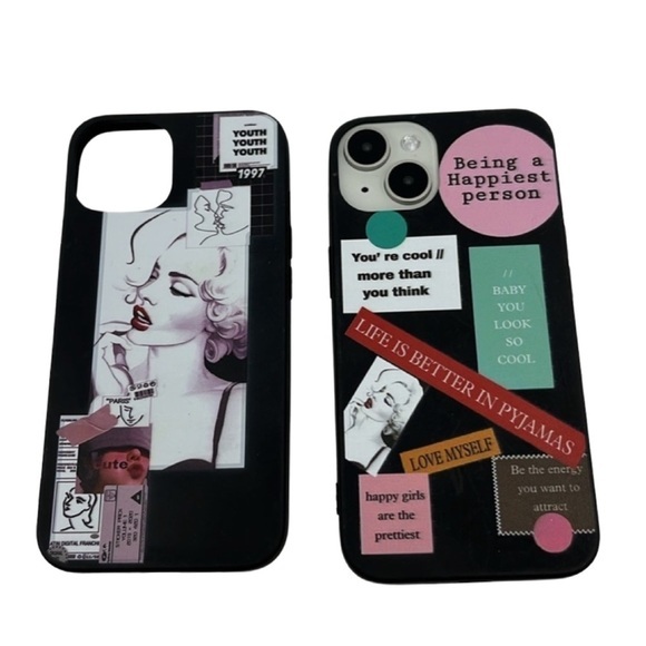 Marilyn Monroe Iconic iPhone 14 Case Bundle:‎ A Glamorous Tribute - Picture 3 of 3
